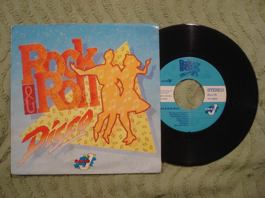Club J 7" Vinyl Single: ‘Rock & Roll disco’ (NL) ANWB Promo, Gebruikt, 7 inch, Single, Ophalen of Verzenden