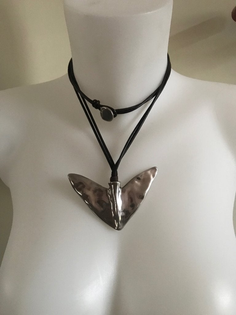 Uno de 50 ketting (43) vissenstaart Fishtail Diana, Sieraden, Tassen en Uiterlijk, Kettingen, Nieuw, Ophalen of Verzenden, Zilver