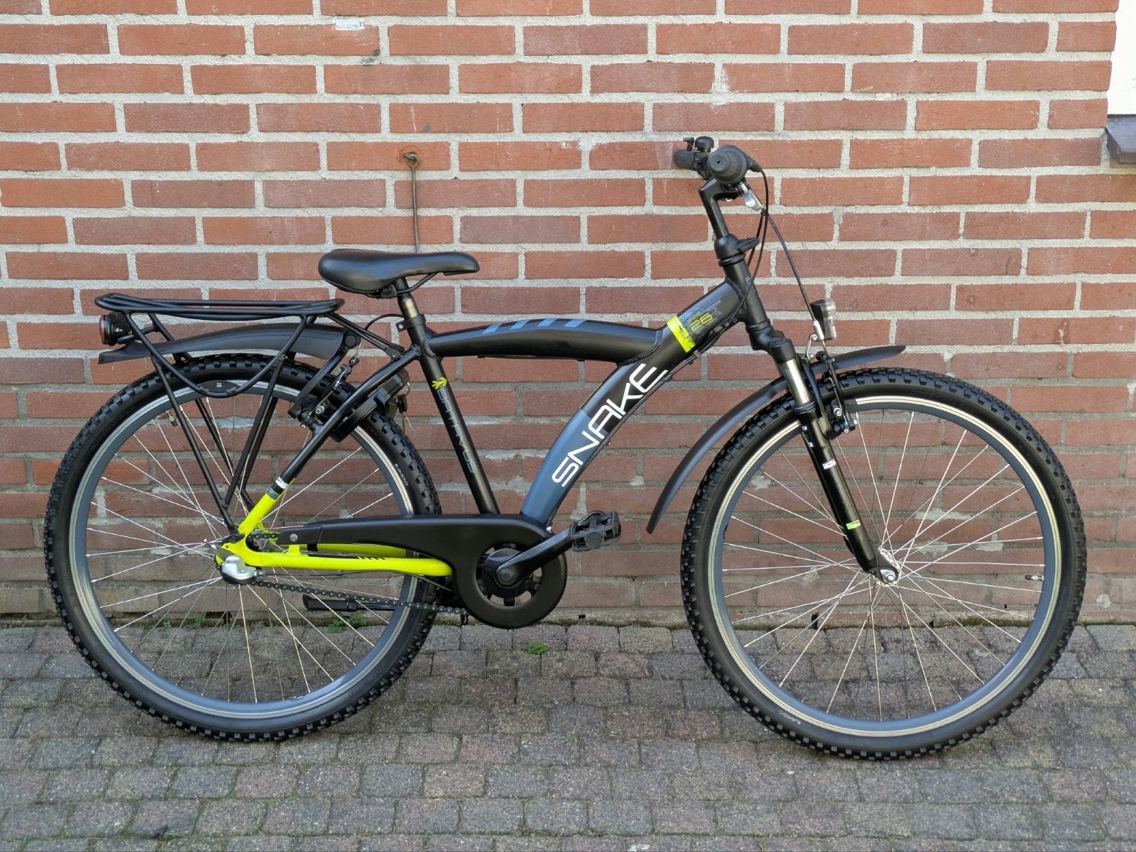 batavus snake(26 inch), Terugtraprem, Gebruikt, Batavus Snake, Handrem