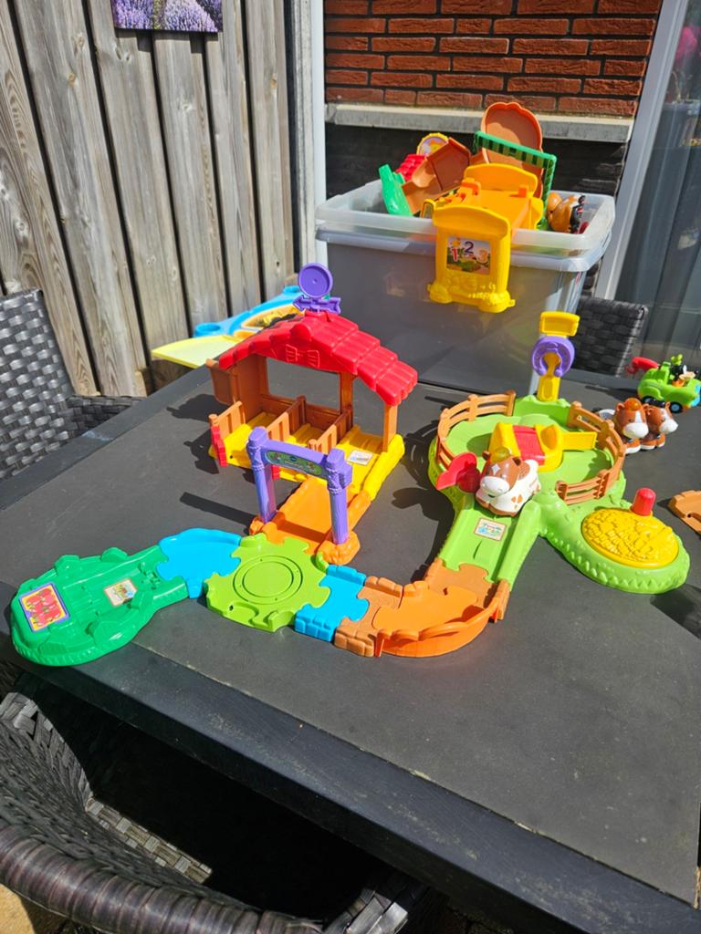Zoef zoef manege, Kinderen en Baby's, Speelgoed | Vtech, Ophalen, Zo goed als nieuw, 2 tot 4 jaar