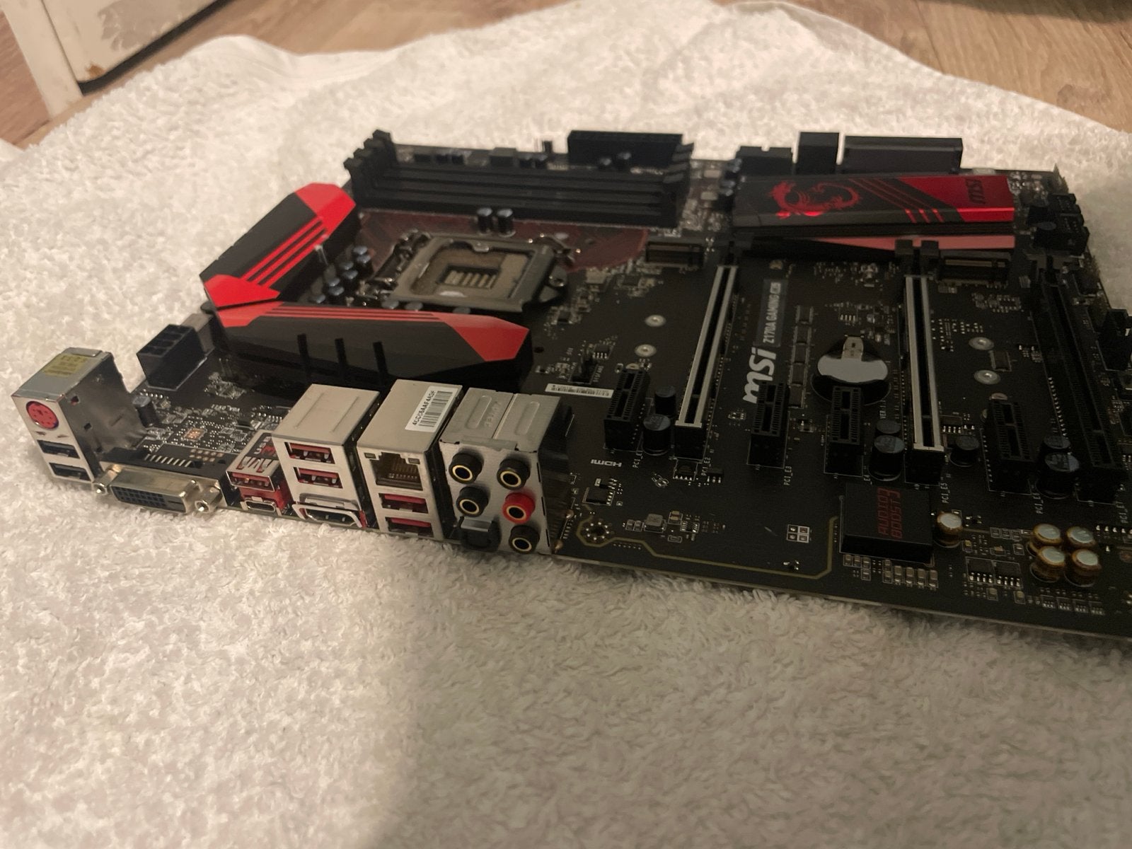 MSI Z170A GAMING M5 Moederbord - Socket 1151, Ophalen, Gebruikt, Intel, DDR4