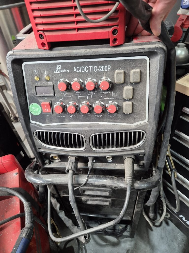 AC/DC TIG 200P Lasapparaat – Aluminium TIG, Doe-het-zelf en Verbouw, Gereedschap | Lasapparaten, Ophalen of Verzenden, Gebruikt