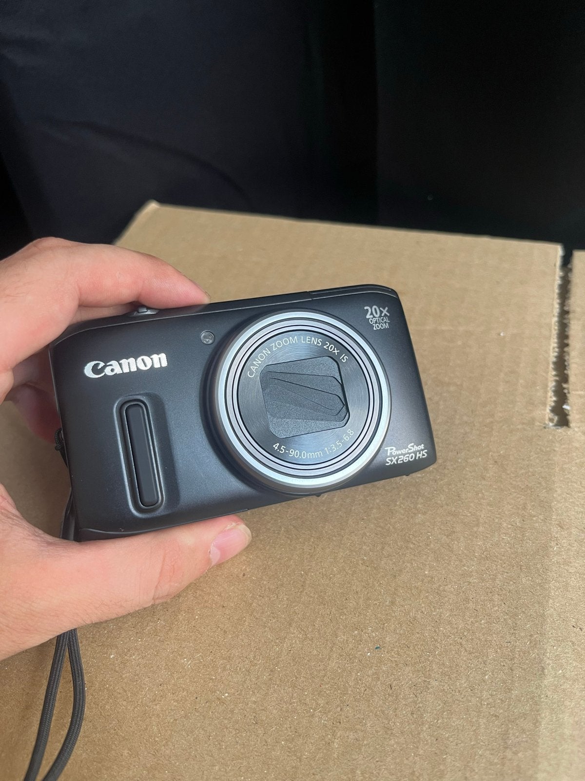 Canon PowerShot SX260 HS Compactcamera met accessoires, Ingebouwde flitser, Canon, Ophalen of Verzenden, Zo goed als nieuw