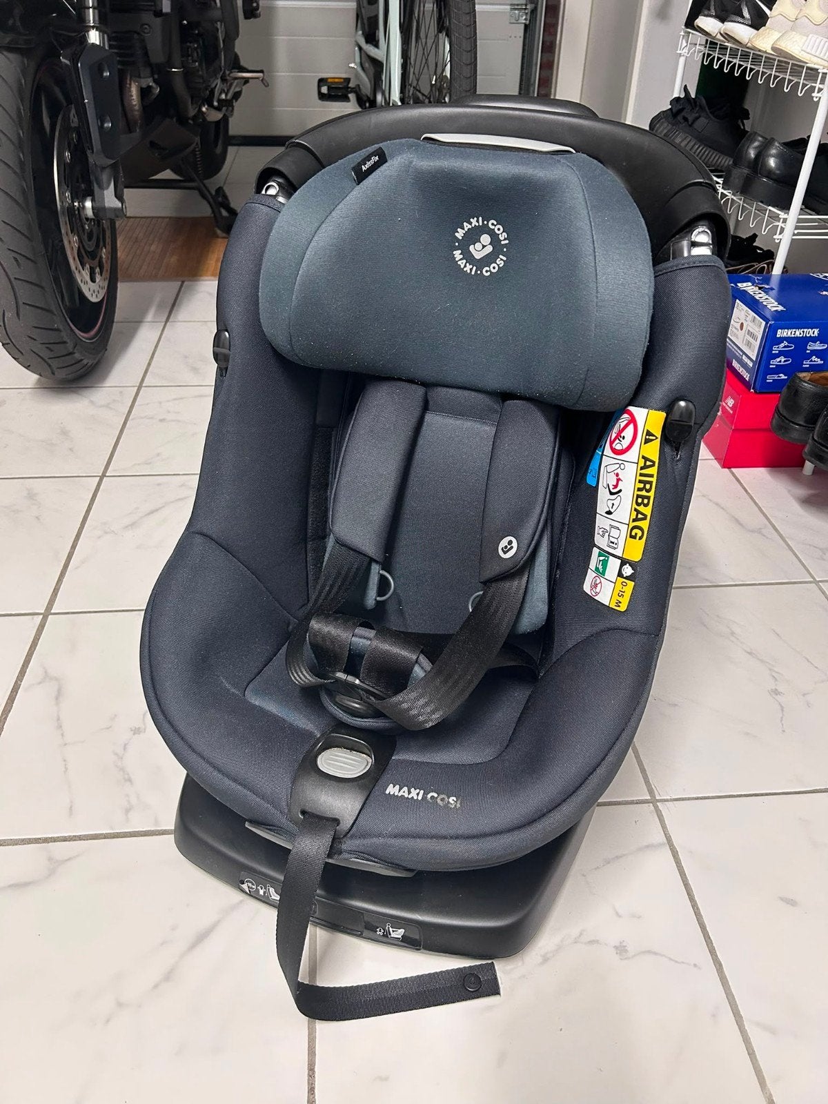 Maxi-Cosi AxissFix i-Size Autostoeltje - 360 draaibaar, Ophalen
