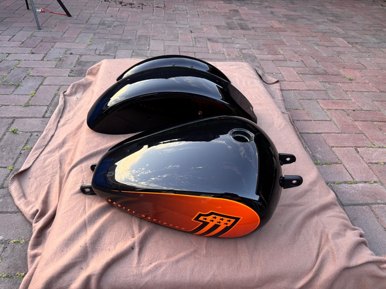 Harley davidson lak set, Ophalen of Verzenden