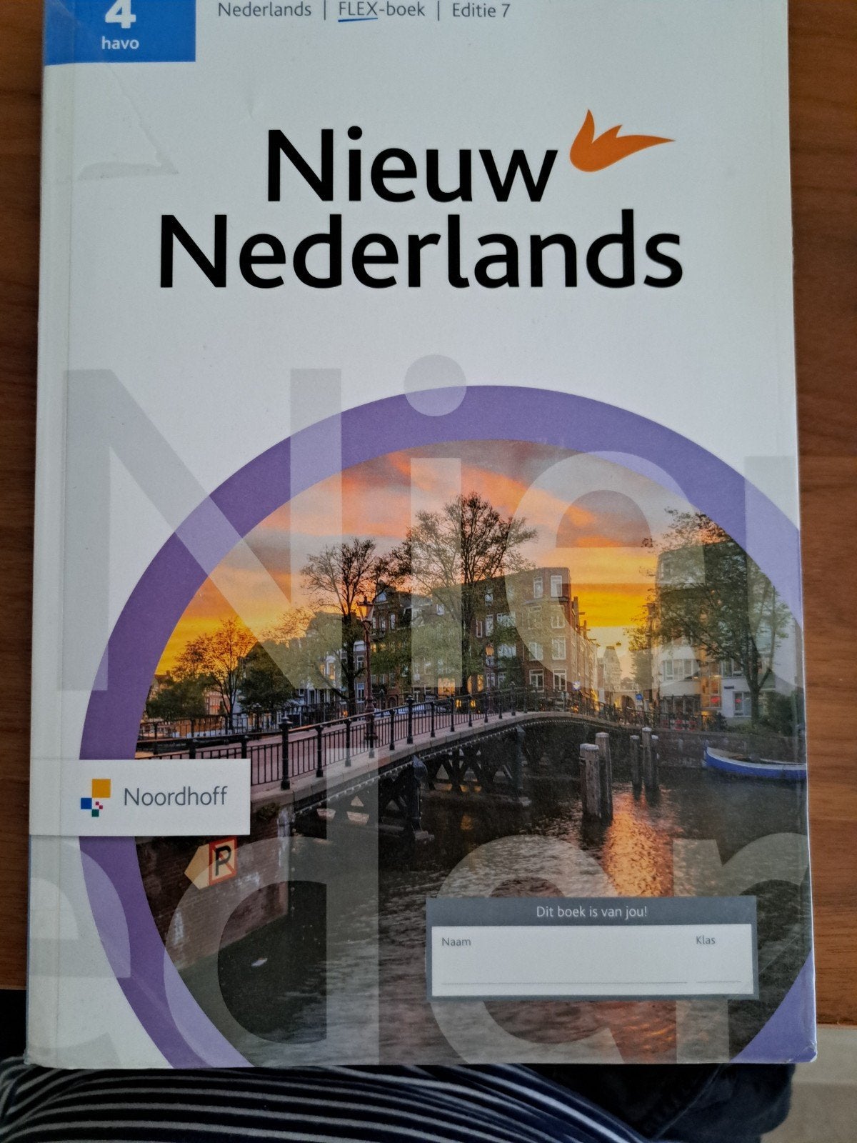 Nieuw Nederlands FLEX-boek Editie 7 - 4 HAVO, Gelezen, Noordhoff, HAVO, Ophalen of Verzenden