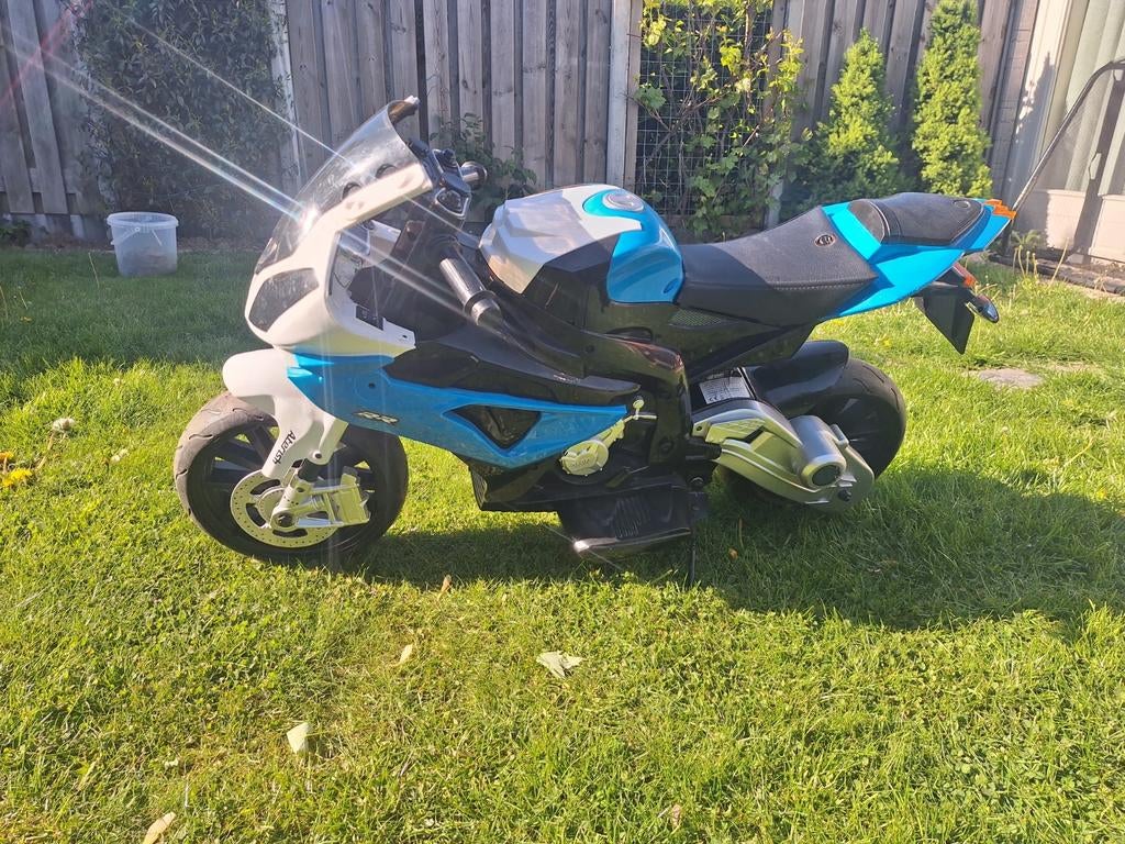 Elektrische Kindermotor BMW S1000RR, Kinderen en Baby's, Speelgoed | Buiten | Voertuigen en Loopfietsen, Ophalen, Gebruikt, Overige typen