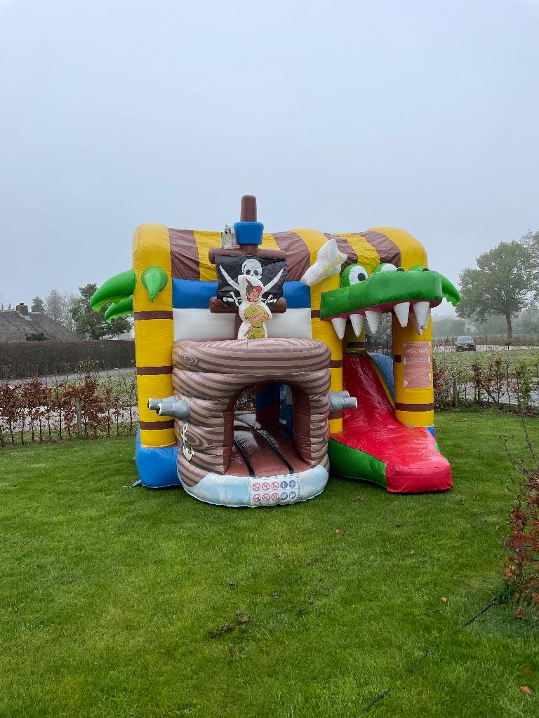 Springkussen Multiplay Piraat | PartyverhuurVeluwe, Ophalen of Verzenden, Zo goed als nieuw, Overige