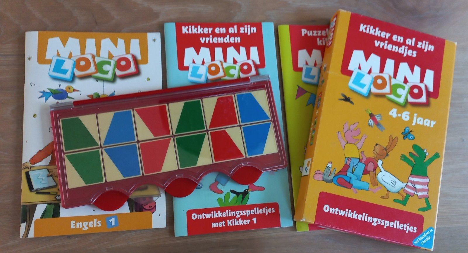 Mini Loco Kikker en vrienden - Educatieve spelletjes, Ophalen of Verzenden, Gebruikt, Taal en Lezen