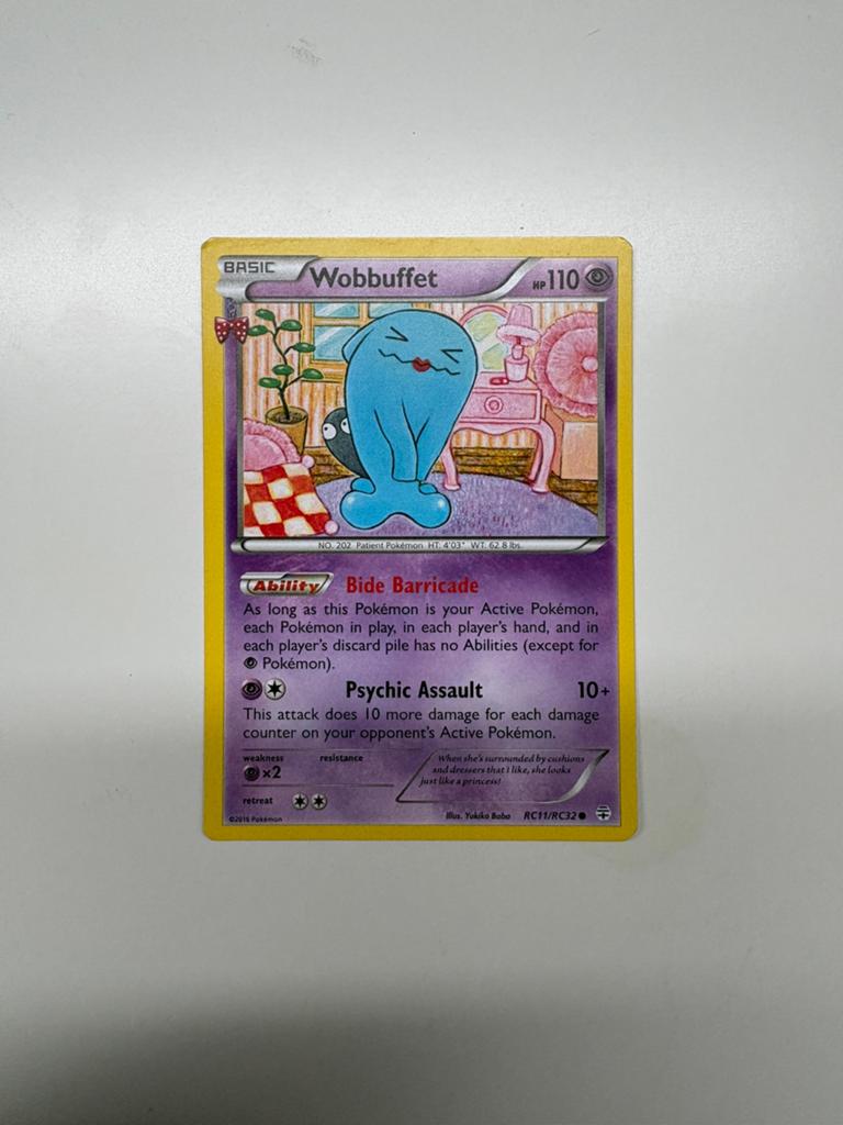 Wobbuffet Radiant Colection - Generations RC11/RC32 Pokémon, Ophalen of Verzenden, Zo goed als nieuw, Losse kaart