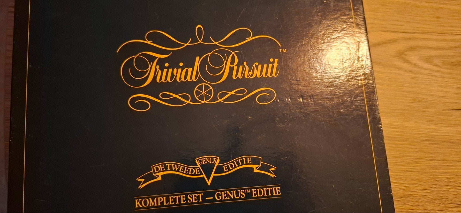 Trivial Pursuit Genus Editie (De Tweede Editie) uit 1984, Vijf spelers of meer, Ophalen of Verzenden, Gebruikt, Parker Brothers