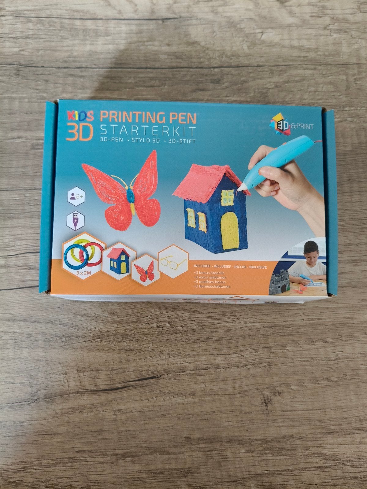 3D Printing Pen Kids Starterkit, 3D & Print, Nieuw, Ophalen of Verzenden, Filament