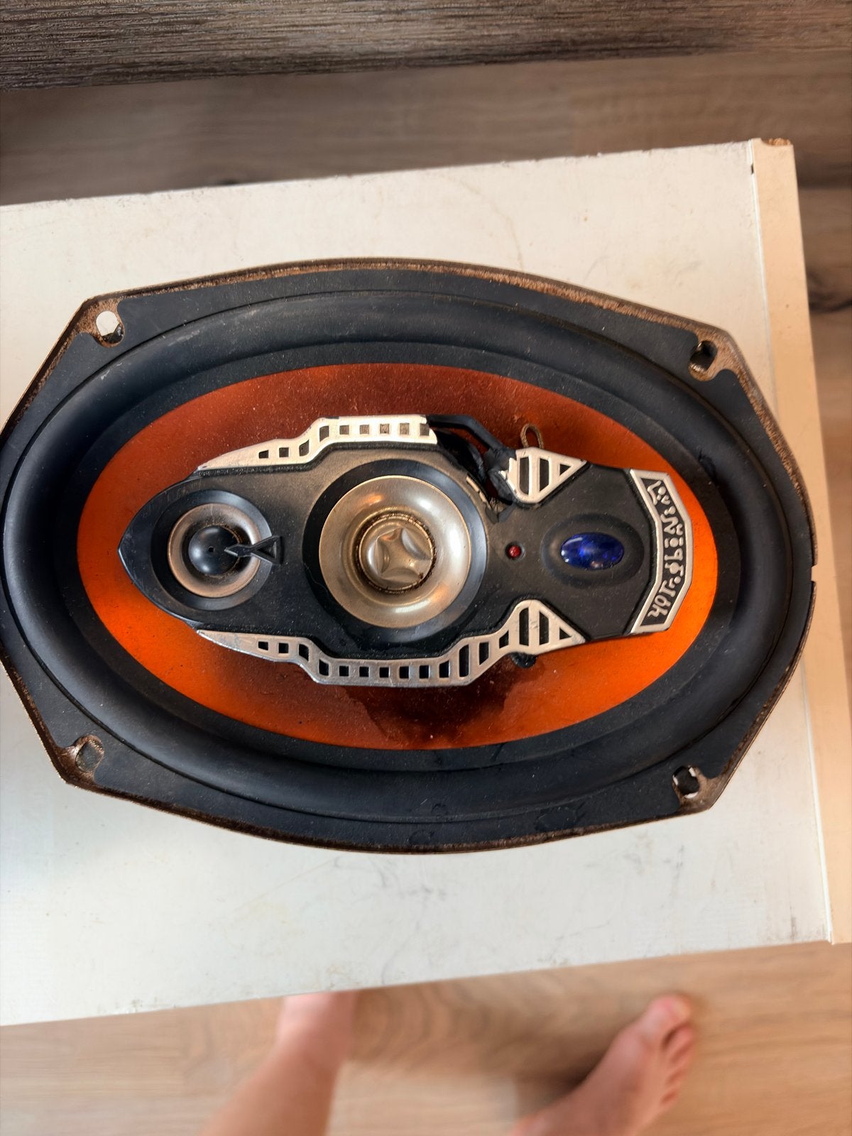 US Blaster 6x9 inch ovale autospeaker - Vintage Car Audio, Ophalen of Verzenden, Gebruikt