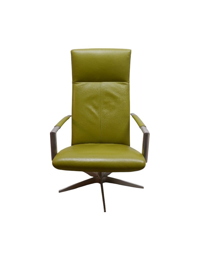 Gealux leren relax fauteuil, Huis en Inrichting, Ophalen, Gebruikt, Rijksstraatweg 37 Wilp, 75 tot 100 cm