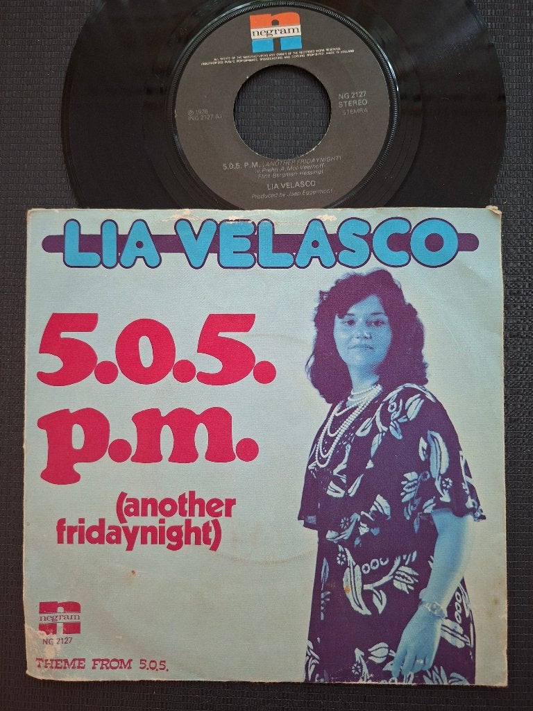 Lia Velasco - 5.0.5, Ophalen of Verzenden, Gebruikt, 7 inch, Pop