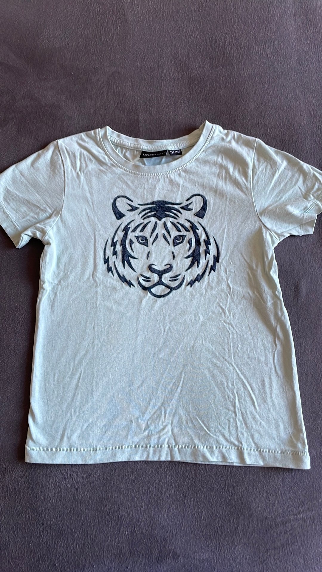 L.groen shirt mt 122-128, Ophalen of Verzenden, Gebruikt, Jongen of Meisje, Shirt of Longsleeve