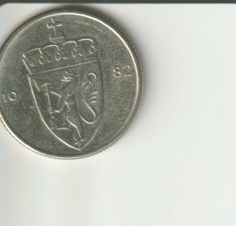 50 ore 11982 Noorwegen, Verzenden, Overige landen