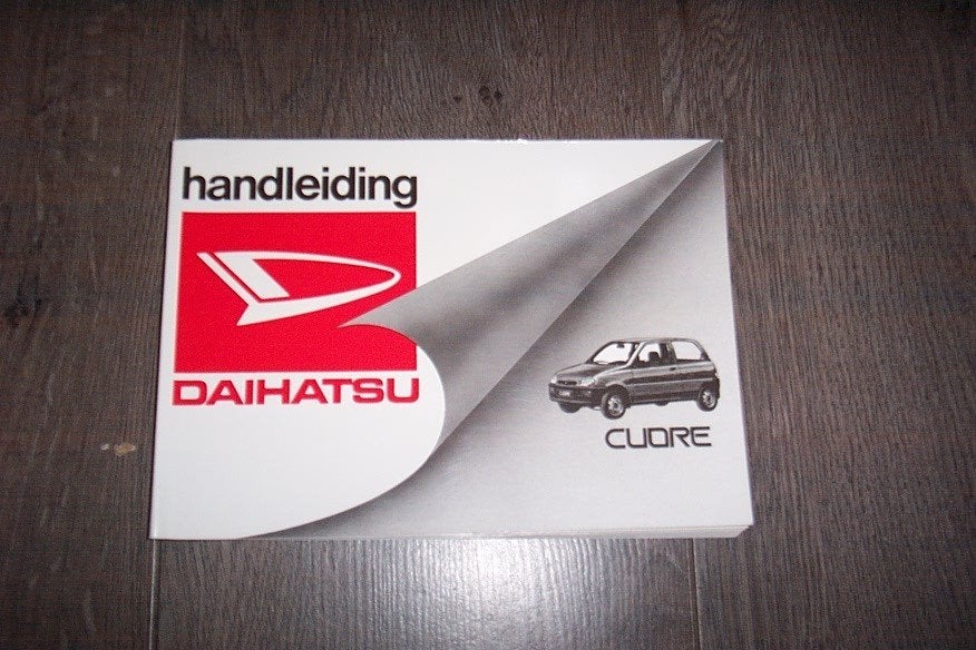 Gebruikershandleiding DAIHATSU CUORE type L201  1990/1995, Ophalen of Verzenden