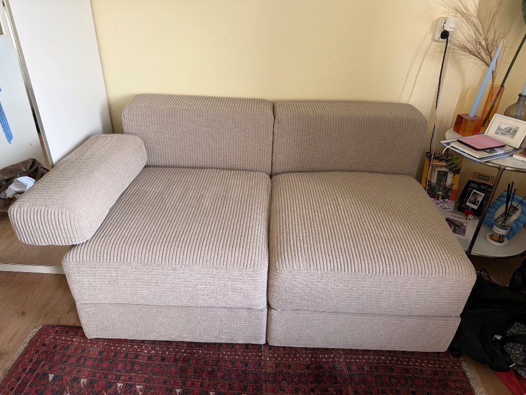 IKEA bank JATTEBO, Ophalen, Tweepersoons, 75 tot 100 cm, Zo goed als nieuw