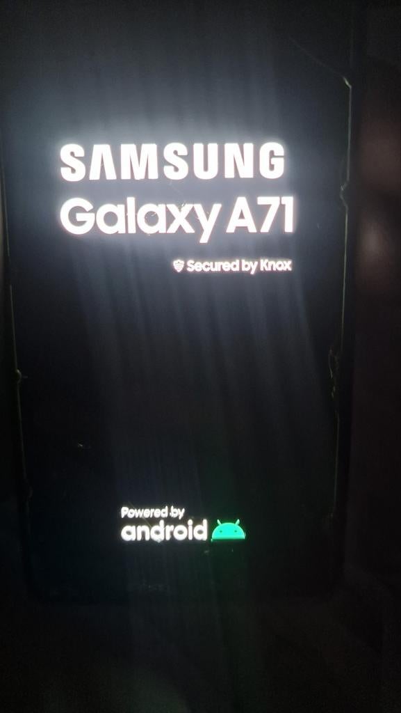 Samsung Galaxy A71 - batterij wat minder., Telecommunicatie, Mobiele telefoons | Samsung, 128 GB, Ophalen, Zwart, Galaxy A