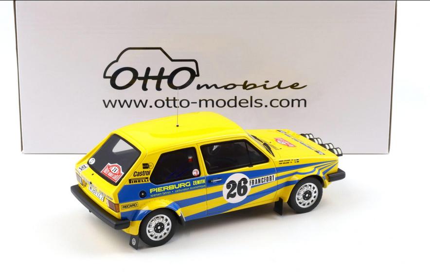 Volkswagen Golf Gti MK1 Gr.2 Monte Carlo '80 1/18 0T1162, Hobby en Vrije tijd, Modelauto's | 1:18, Verzenden, Nieuw, Auto, Overige merken