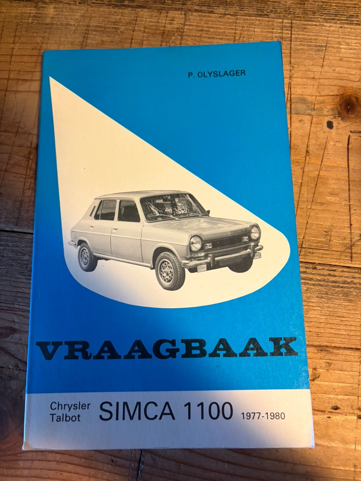 VRAAGBAAK Chrysler Talbot SIMCA 1100 1977-1980, Ophalen