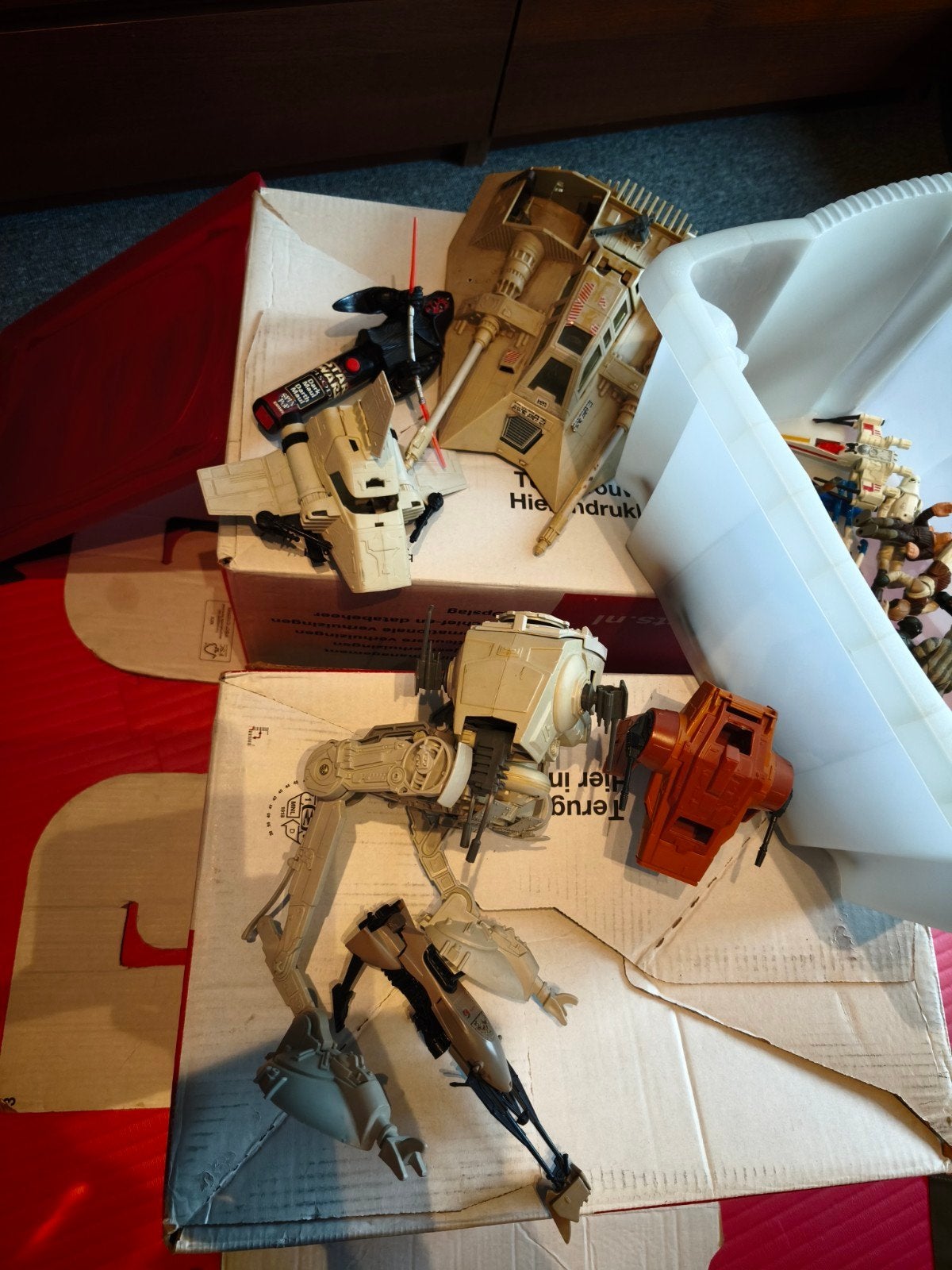 Star Wars actiefiguren en voertuigen - collectie