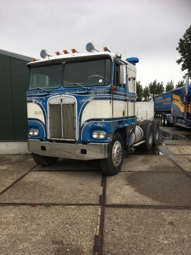 kenworth k100 (peterbilt ,freightliner,mack), Overige merken, Achterwielaandrijving, Blauw, Te koop