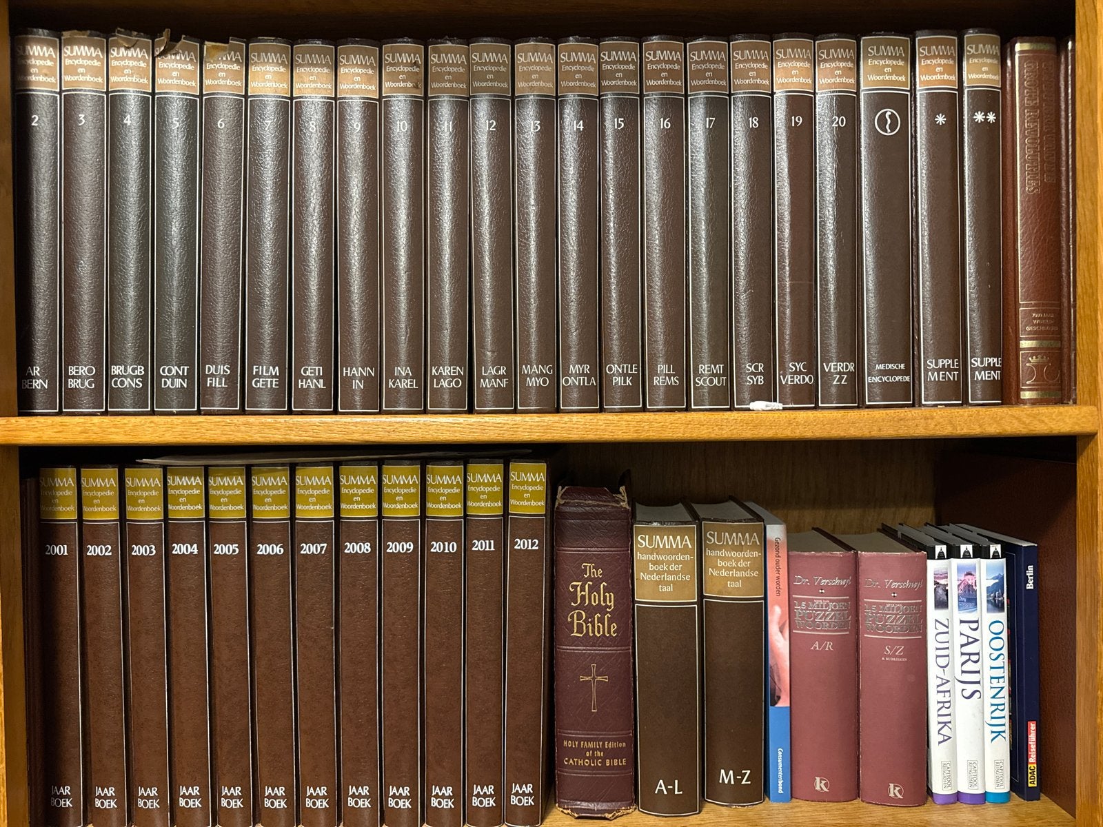Complete Summa Encyclopedie en Jaarboeken Collectie, Boeken, Ophalen, Gelezen, Algemeen, Complete serie