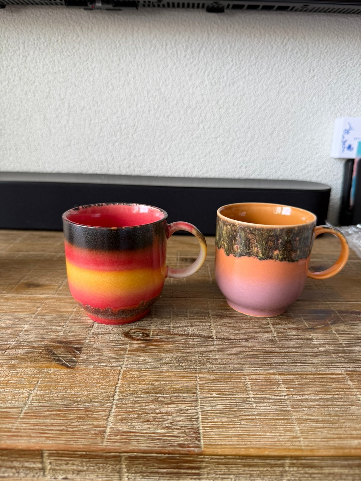 Hk living koffie kopjes, Ophalen, Rond, Zo goed als nieuw, Metaal