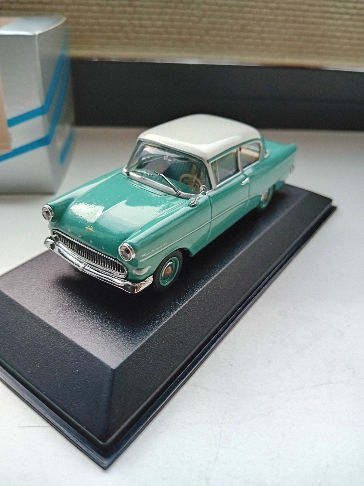 Minichamps Opel Rekord P1., Ophalen of Verzenden, Zo goed als nieuw, Auto, MiniChamps