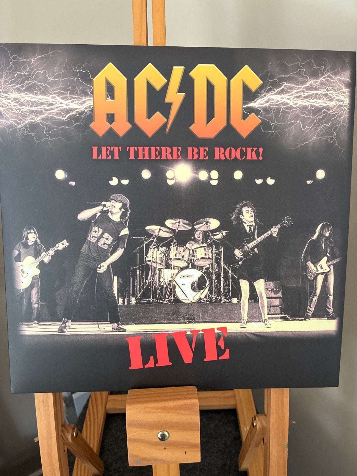 Lp AC/DC - Let There Be Rock! Live Vinyl (Perfecte Staat), Originele persing, Alternative, Ophalen of Verzenden, 12 inch