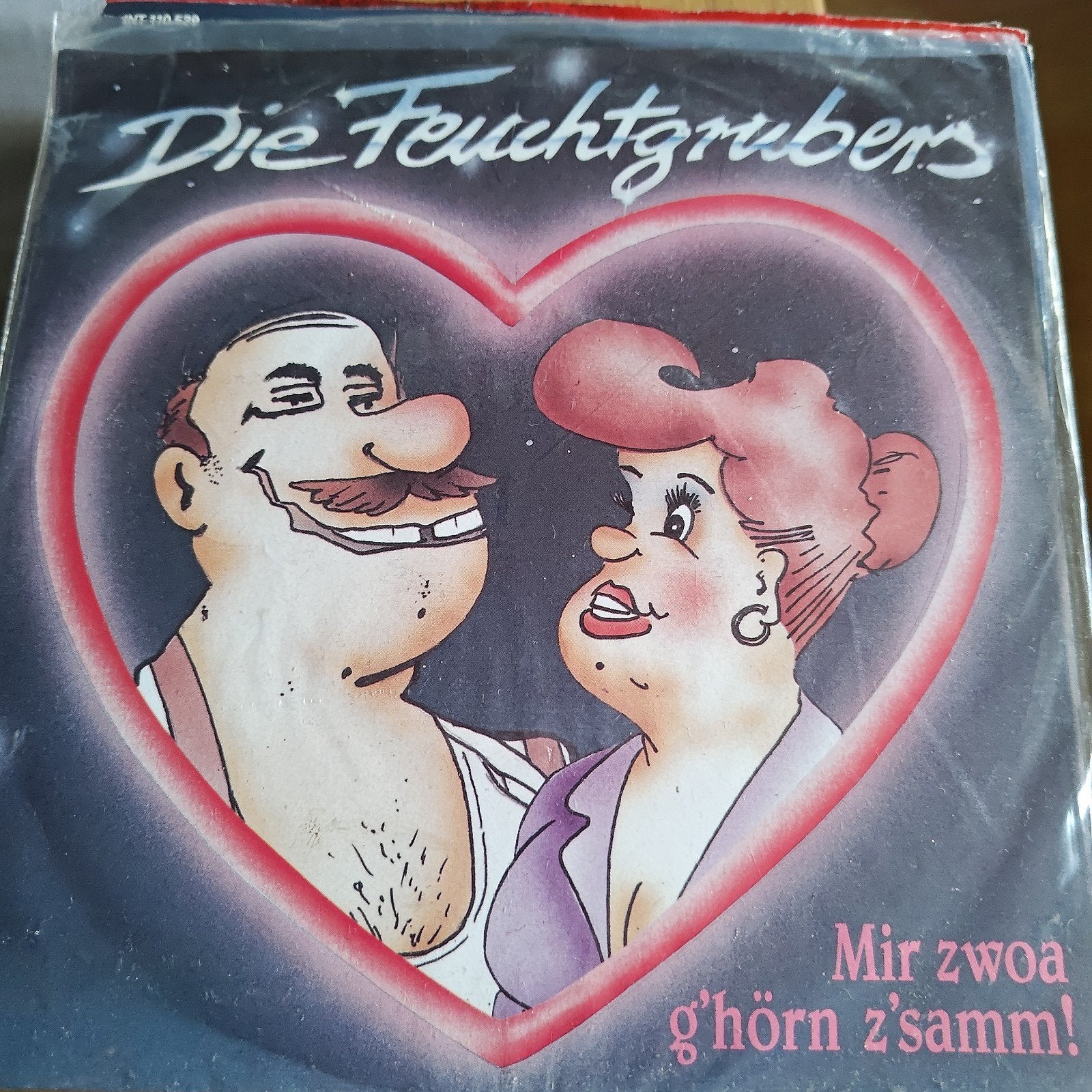 Die Feuchtgrubers - Mir zwoa g'hörn z'samm! Single, Ophalen of Verzenden, Gebruikt, 7 inch