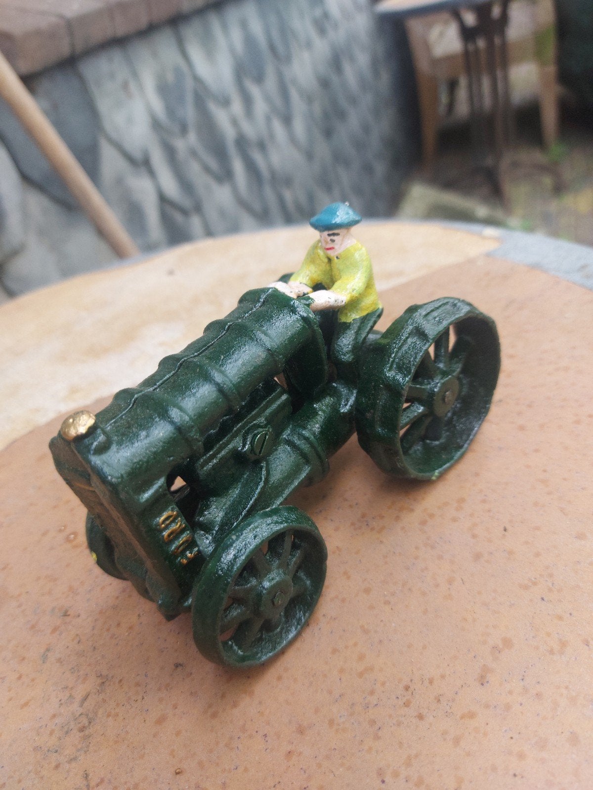 FORD GIetijzer model tractor trekkerrolt verzamelen oldtimer, Ophalen of Verzenden