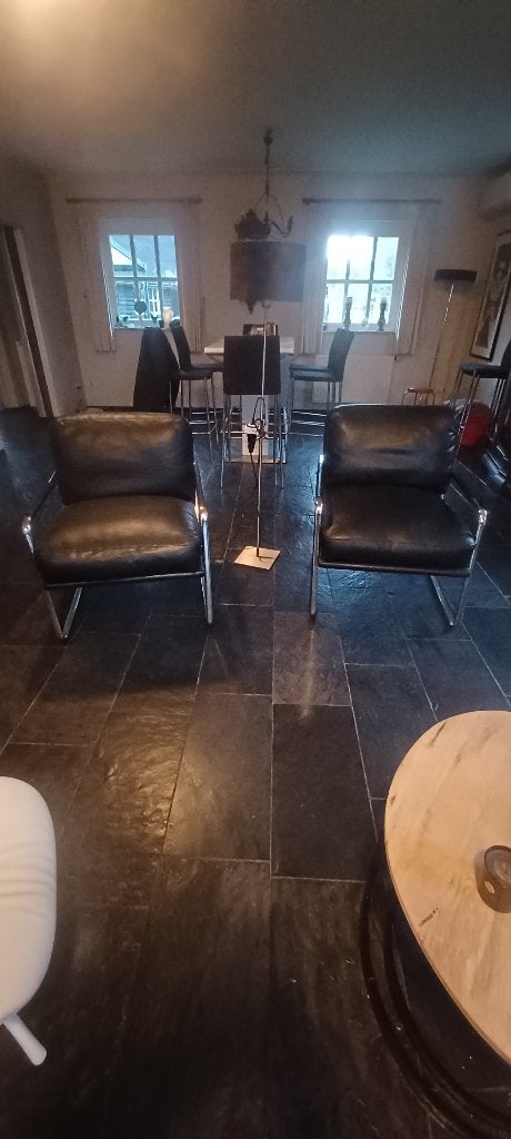 walter knoll. fabricius fauteuil 2 stuks, Ophalen, Design icoon, Zo goed als nieuw, 50 tot 75 cm
