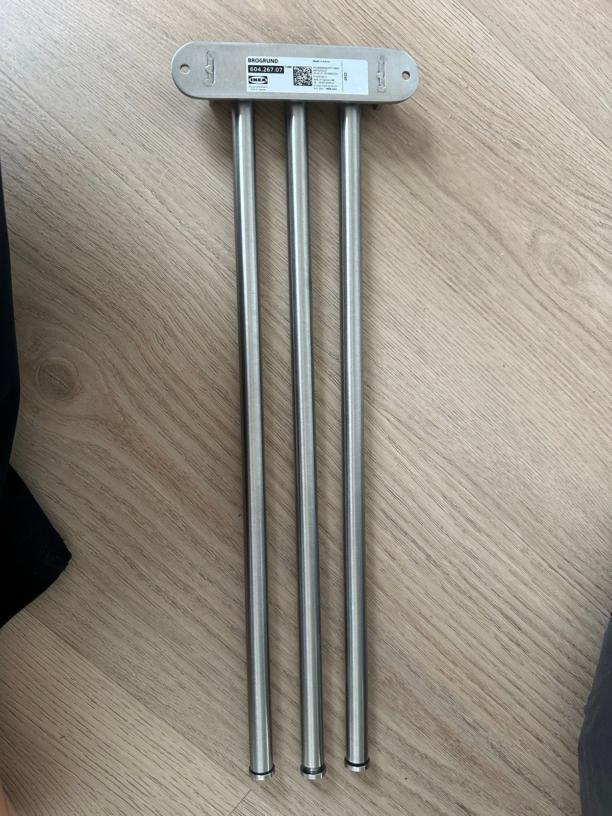 Nieuw IKEA BROGRUND Handdoekenrek - 3 stangen, Ophalen, Nieuw, IKEA, Handdoekenrek