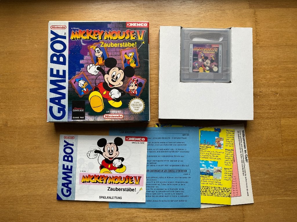 Mickey mouse V gameboy noe, Spelcomputers en Games, Avontuur en Actie, 1 speler, Ophalen of Verzenden, Zo goed als nieuw