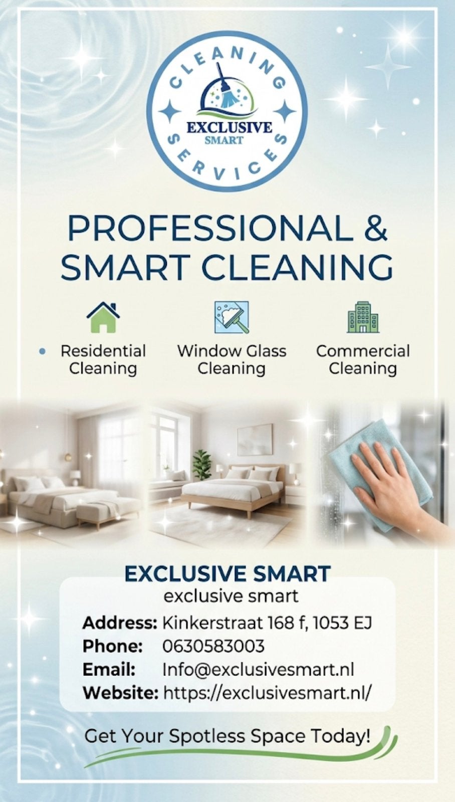 Cleaning services, Ophalen of Verzenden, Zo goed als nieuw, Overige typen