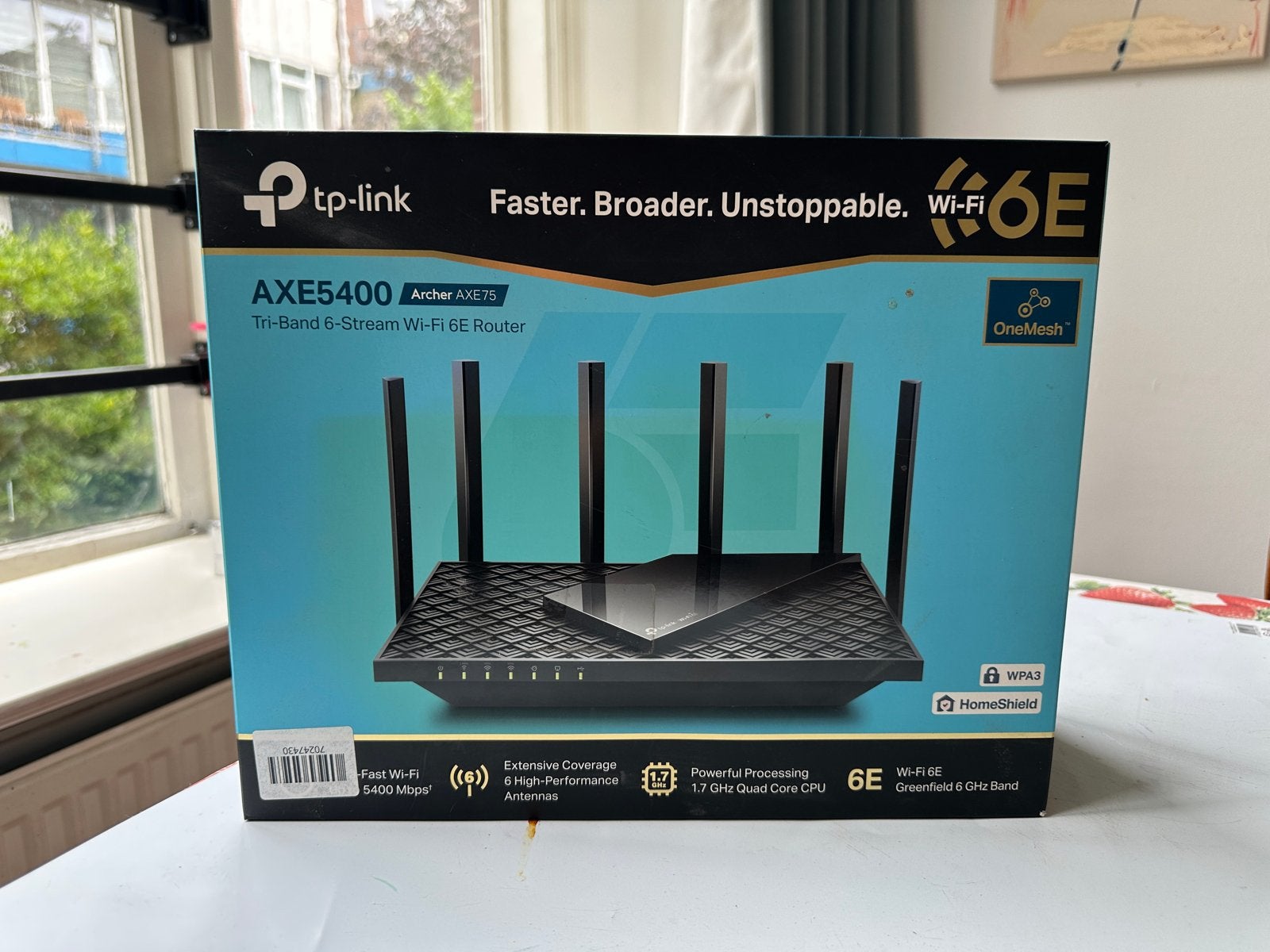 TP-Link AXE5400 Wi-Fi 6E Router - Zo goed als nieuw, Ophalen of Verzenden, Zo goed als nieuw, Router