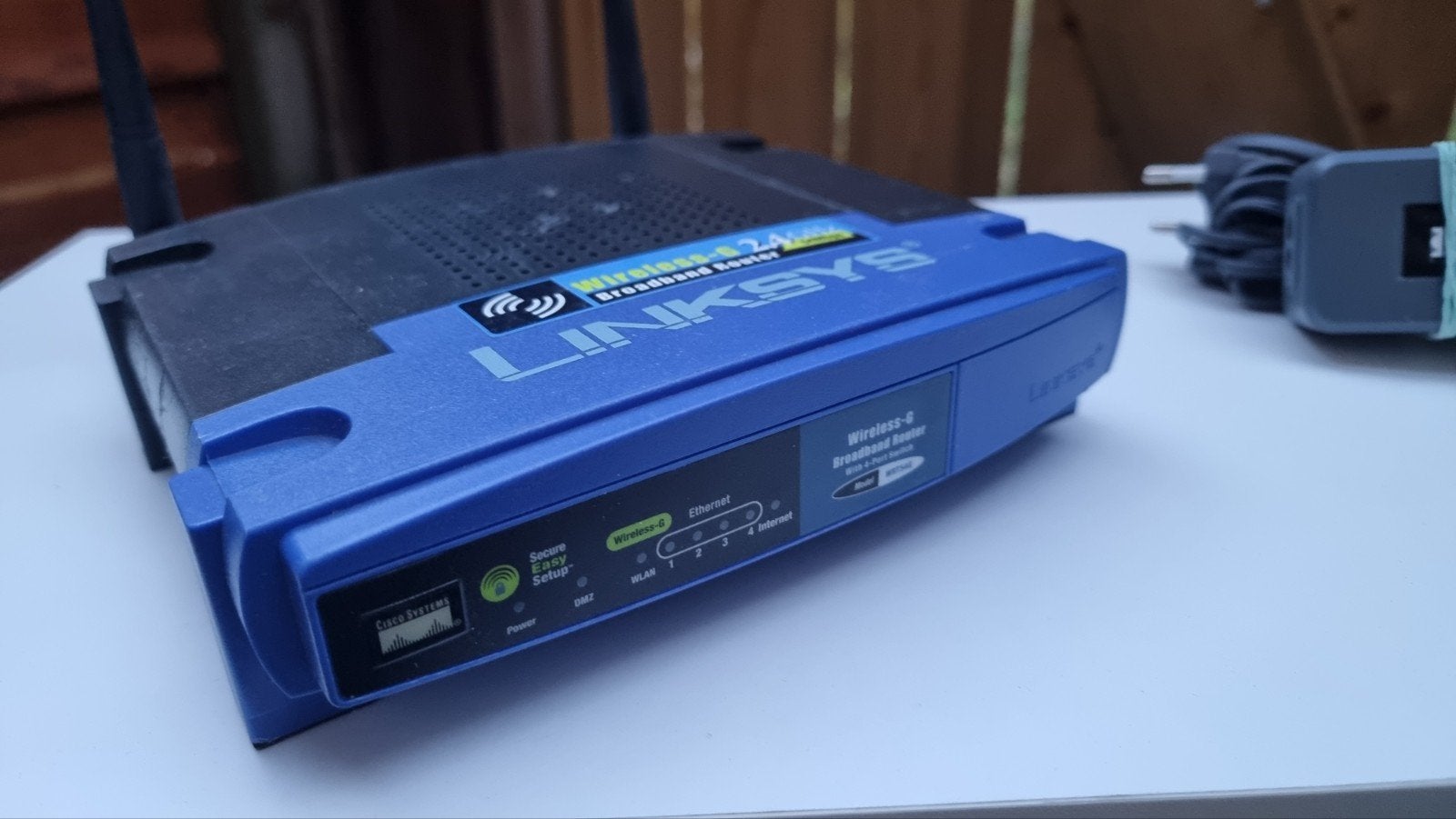 Linksys Wireless-G 2.4 GHz Breedband Router WRT54G, Ophalen of Verzenden, Gebruikt, Router, Linksys