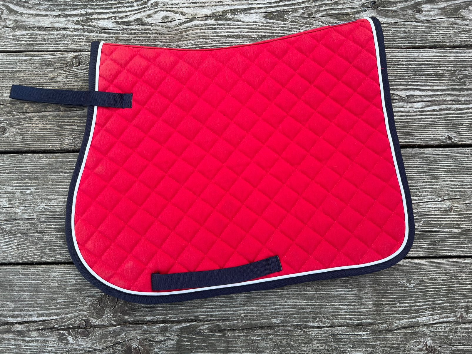 Leuk vel rood dekje maat pony, Ophalen, Zo goed als nieuw