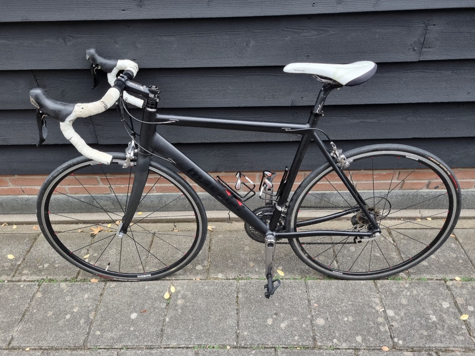 Massini racefiets – Shimano 105 – maat S/M – 3x10, Fietsen en Brommers, Fietsen | Racefietsen, 28 inch, Gebruikt, Aluminium, Meer dan 20 versnellingen
