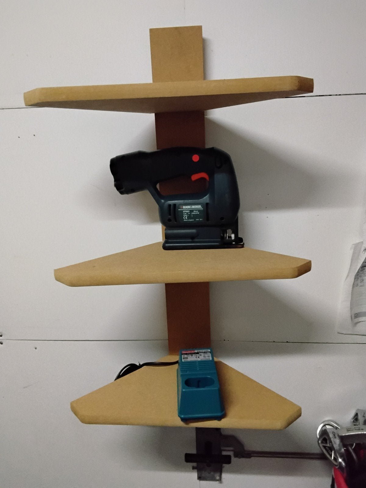 Mdf planken  hoekrekje €5.00 nieuw in doos., Huis en Inrichting, Woonaccessoires | Wandplanken en Boekenplanken, Ophalen of Verzenden
