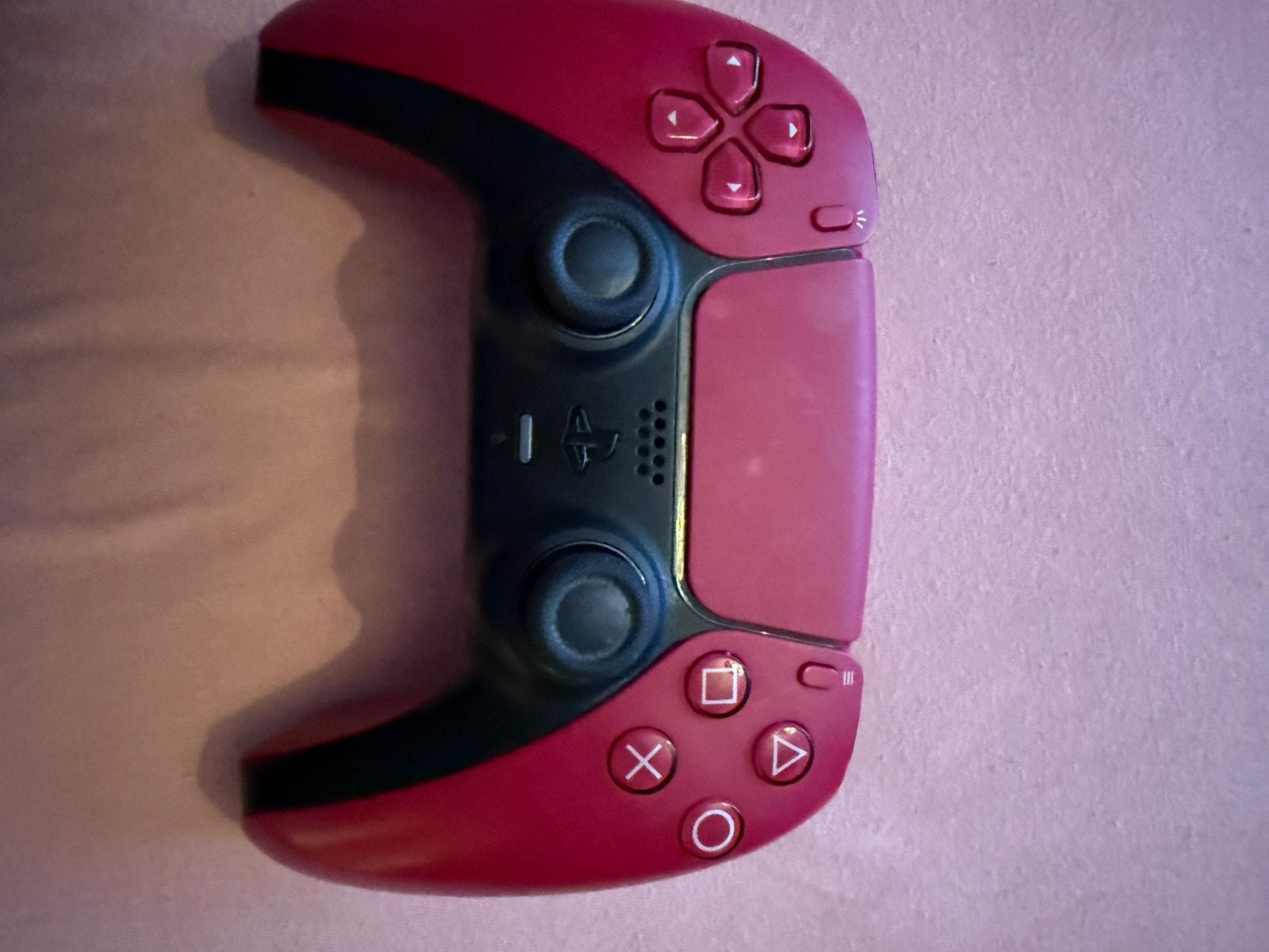 Sony rode controller ps5, Ophalen of Verzenden, Zo goed als nieuw
