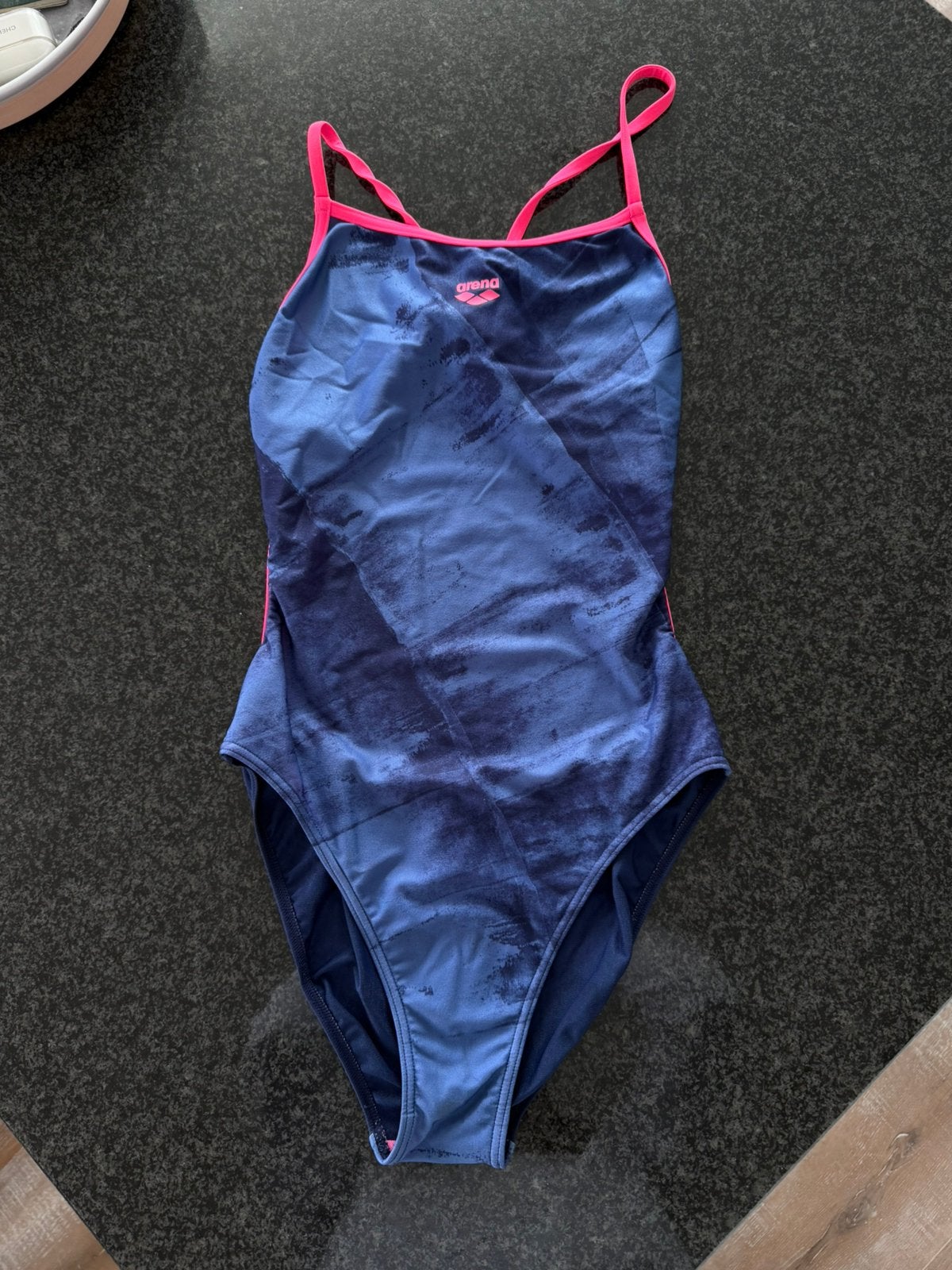 Arena Performance Arch Badpak Dames, Ophalen of Verzenden, Zo goed als nieuw, Blauw, Badpak