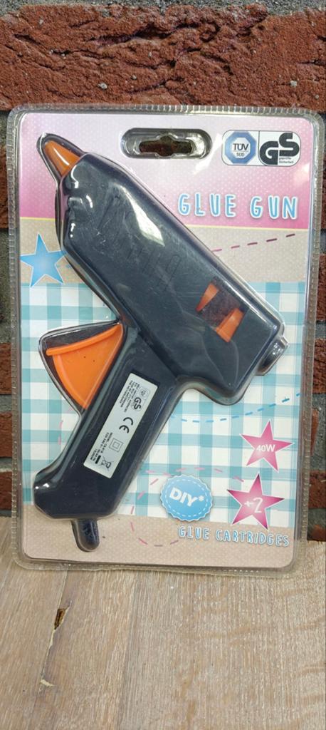 Lijmpistool met 2 lijmpatronen - DIY knutselgereedschap, Ophalen of Verzenden