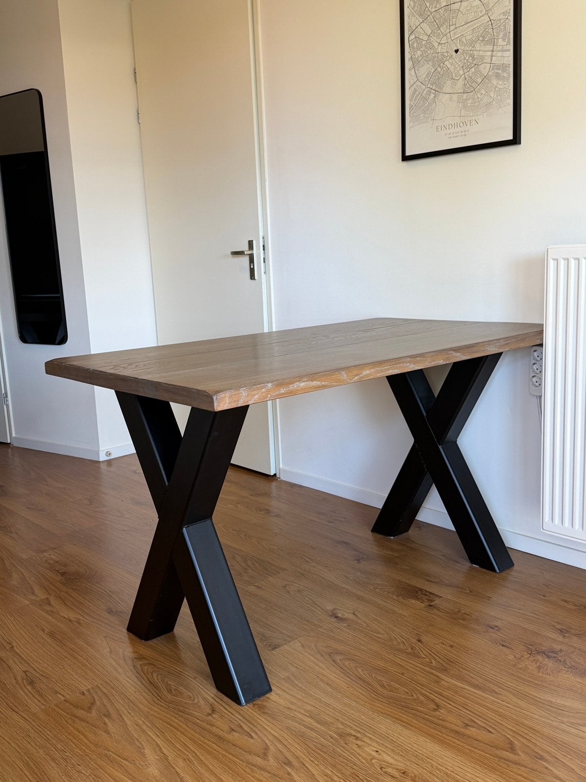 Tafel 140X90, Ophalen of Verzenden, Zo goed als nieuw, Rechthoekig, 50 tot 100 cm