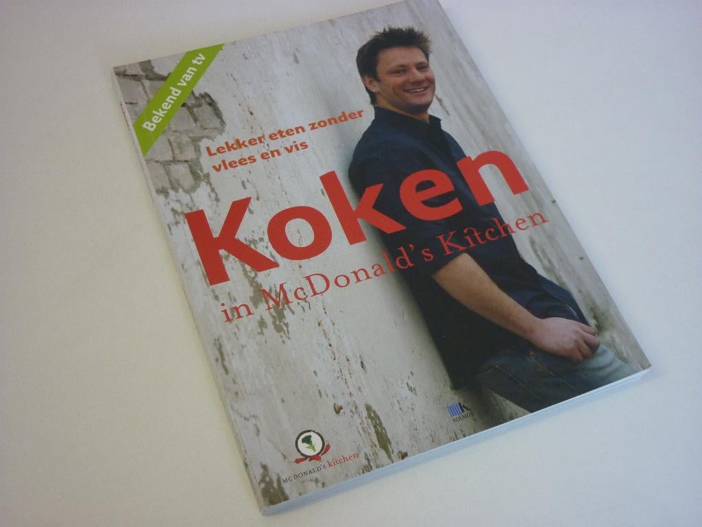 Andy McDonald: Koken in McDonalds Kitchen, Ophalen of Verzenden, Zo goed als nieuw, Overige gebieden