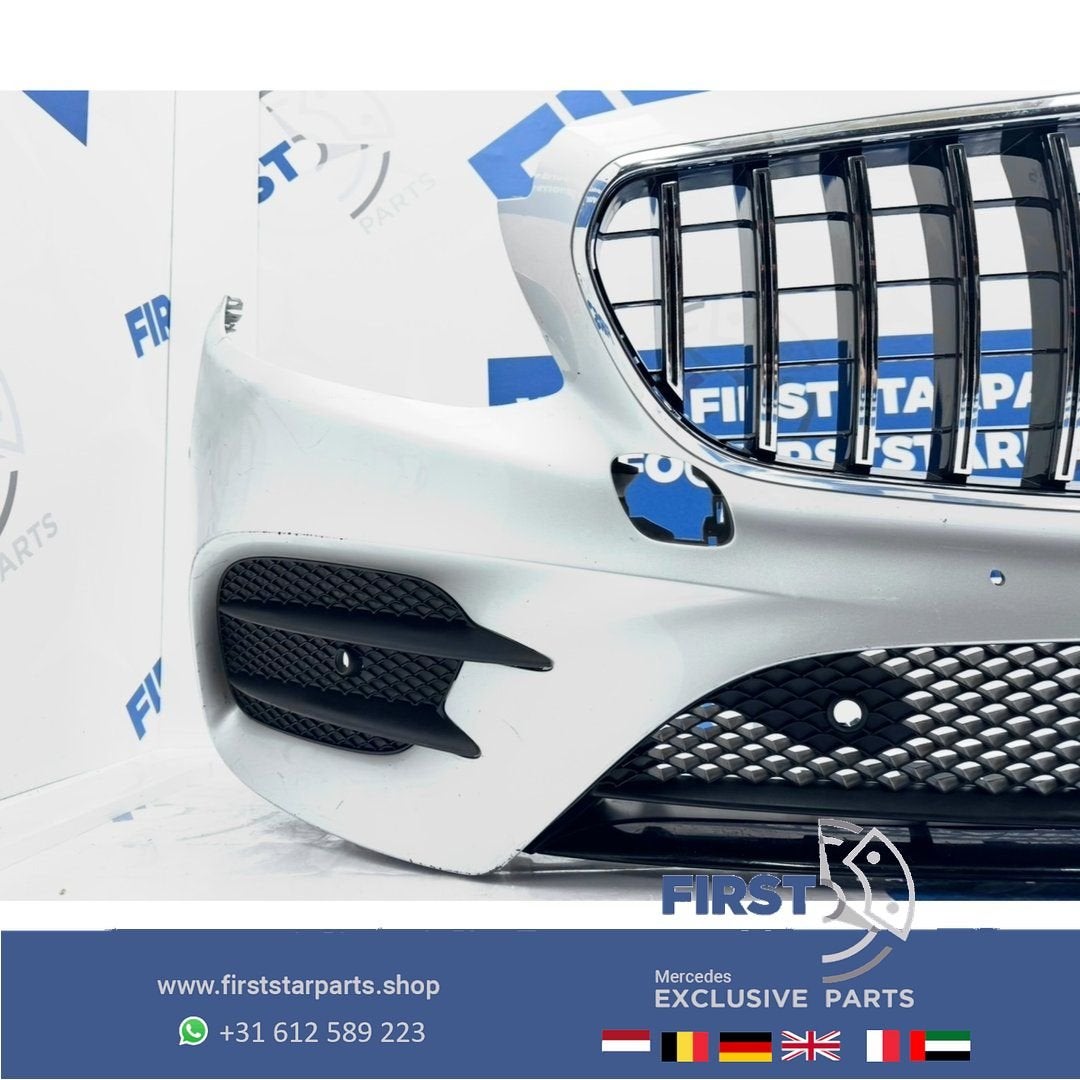 W213 BUMPER AMG LINE VOORBUMPER COMPLEET + GT GRIL Mercedes, Gebruikt, -, Voor, Ophalen of Verzenden