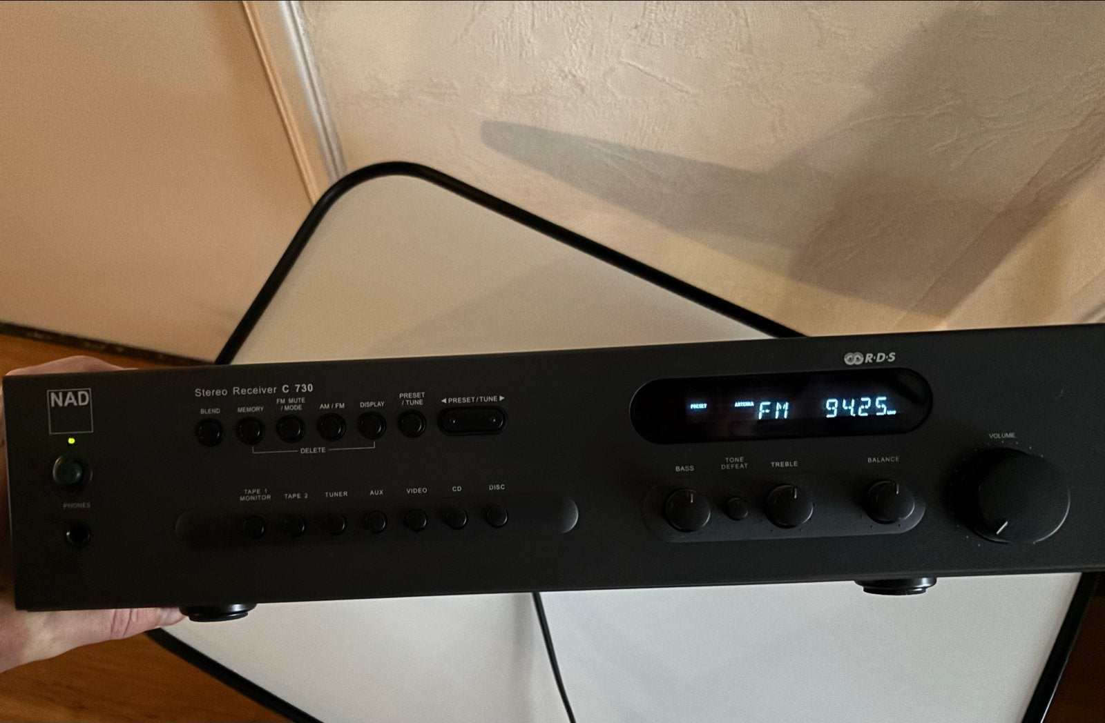 NAD C 730 Stereo Receiver - Zo goed als nieuw, Overige merken, Ophalen of Verzenden, Zo goed als nieuw, Minder dan 60 watt